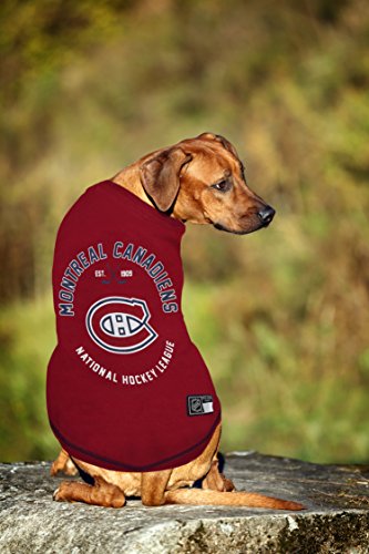 Image of Pets First CAN-4014-SM Montreal Canadians T-Shirt, Small