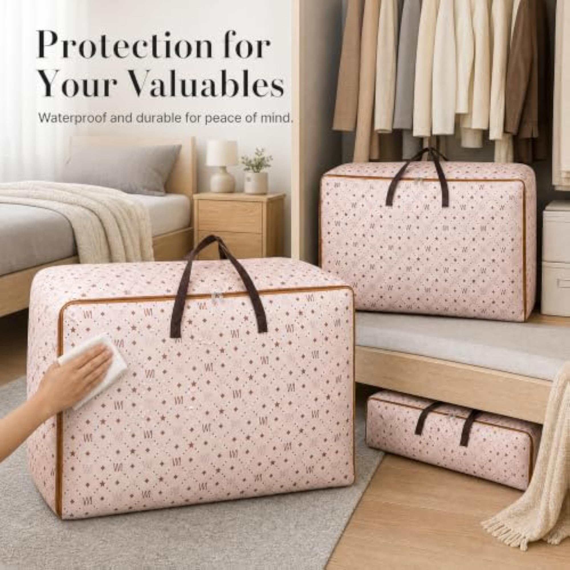 Oxford Fabric Storage Bag for Quilts, Waterproof