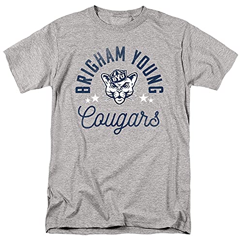 Brigham Young University BYU Official Cougars Unisex Adult T-Shirt Cougars Large