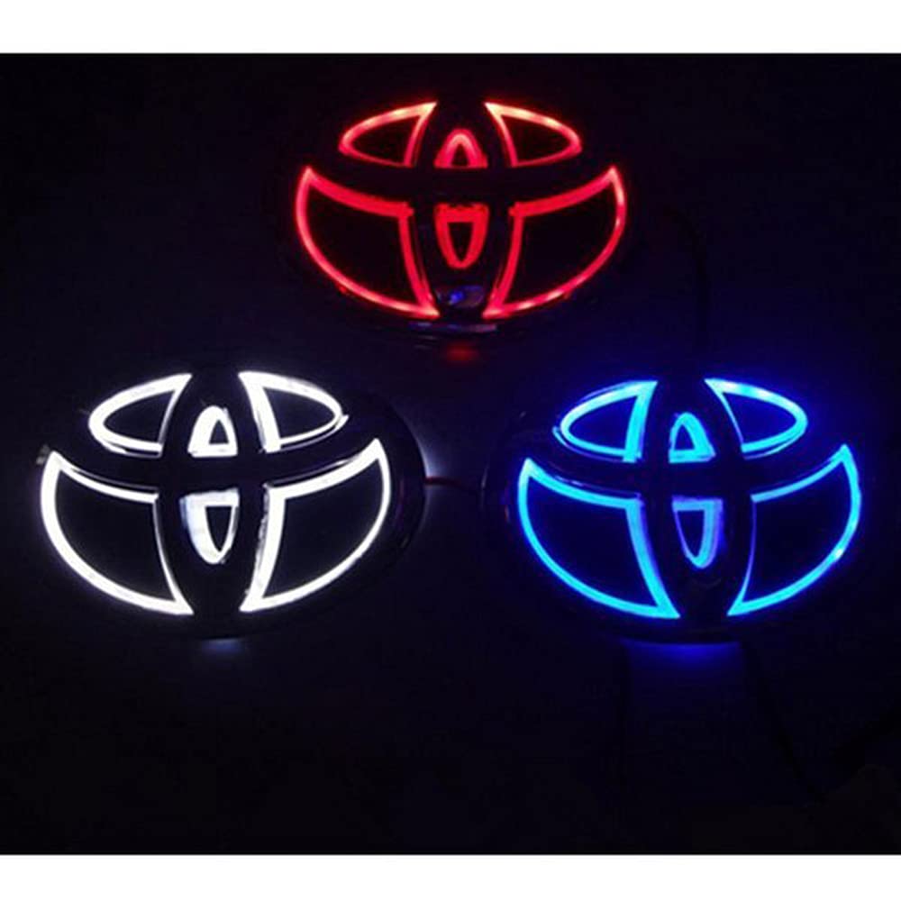 Amazon | 【必ずオマケつき】YukuaiBaihuo トヨタ 5D LEDエンブレム 