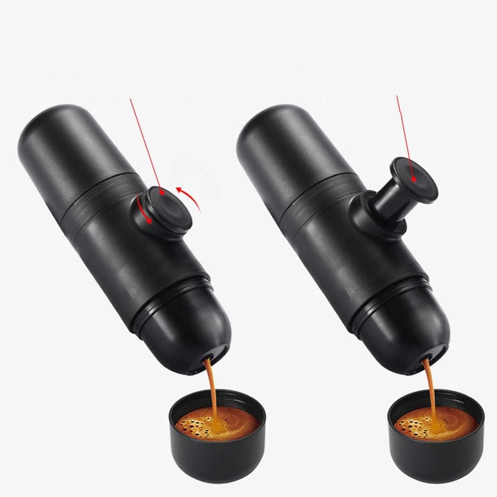 Mini Coffee Machine Manual Coffee Maker Portable Pressure Espresso Coffee Maker Handheld Espresso Maker for Home Traveller