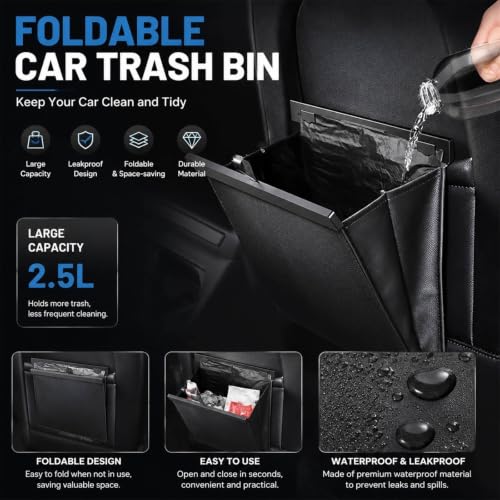 Poubelle de voiture pour BMW X2 F39 pour garder un habitacle propre en voyage