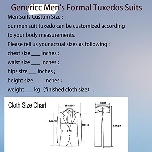 Men's 3 Pieces Suit Slim Fit Shawl Lapel Blazer Prom Tuxedos Wedding Groom Suit Black Pants Suit for Men2