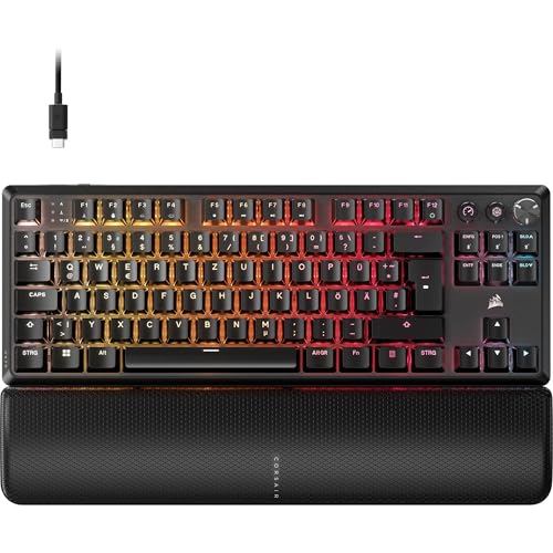 Tastiera Corsair K70 Core Tkl Wireless Rgb para escritorios ordenados de jugadores 3