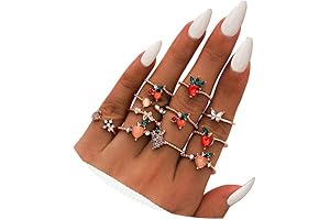Colorful Fruit Rings: Shimmering Jewels for Fruit-Inspired Charm