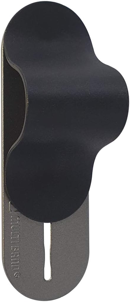 MOMOSTICK_MULTI BAND: Phone Grip/Stand/Holder | Phone Accessories | Phone Handle | Phone Strap | Finger Grip for All Smartphones, I Matte - Black