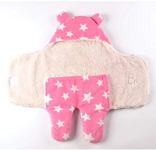 Image of BRANDONN Baby Blanket Newborn Gift Pack of Swaddle Wrapper, 0-9 Months, Length 68 cm x Width 68 cm