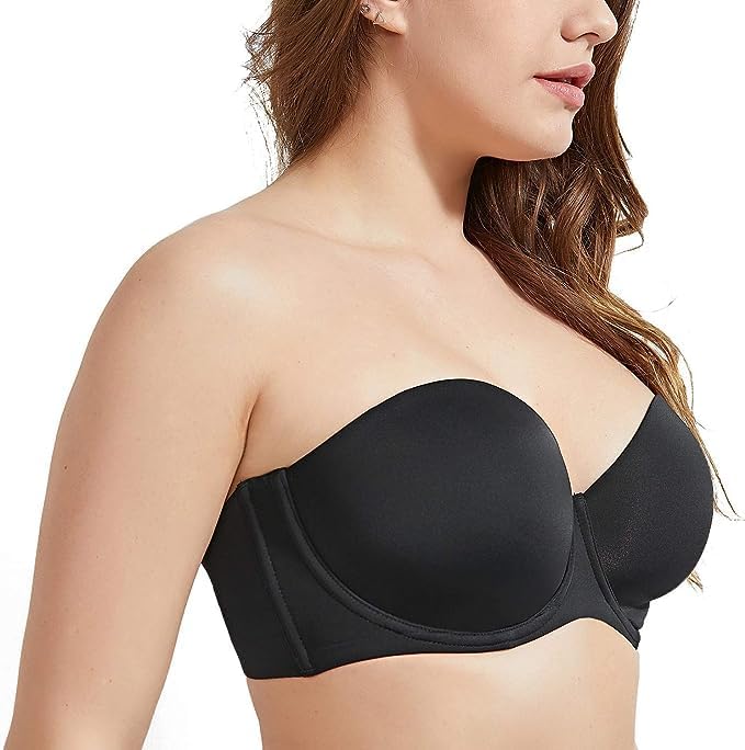 Image of Fashiol Silicone Lightly Padded Wire Free Stick-On Bra for Women and Girls (Pack of 1)