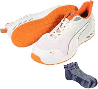 安全靴　プーマ　PUMA 64.404.0 セーフシューズ ホワイト　26.5 プーマ 安全靴 64.404.0 グライド ホワイト ロー PUMA GLIDE