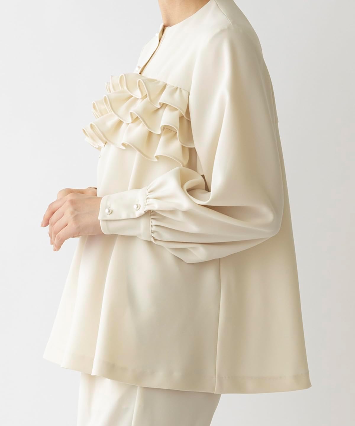 Amazon | [ソーノ] クラシック NAVY ミニティアードフリル