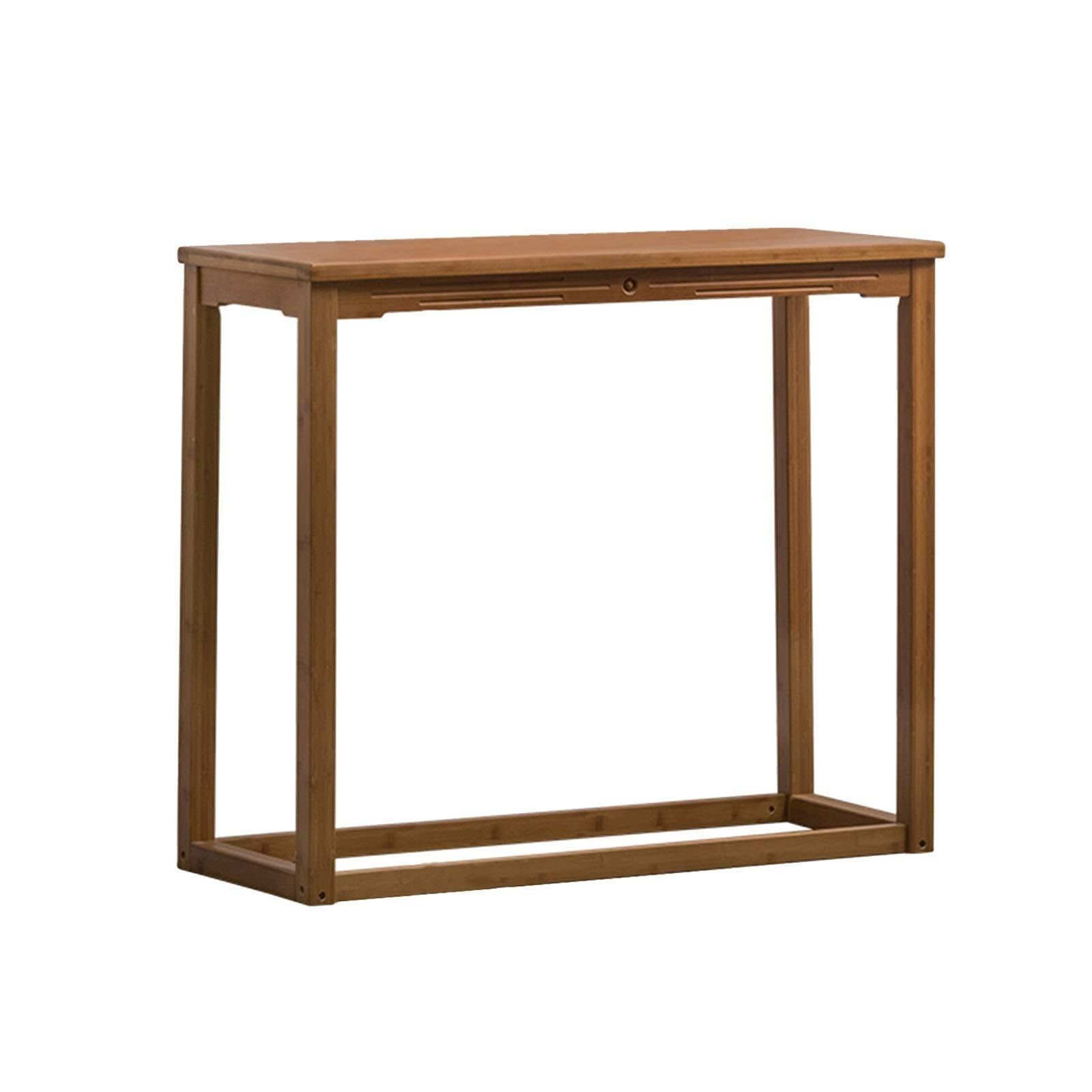 Bamboo Console Table Narrow Corridor Side Table Wall Table Coffee Table for Living Room Bedroom Office 31 1