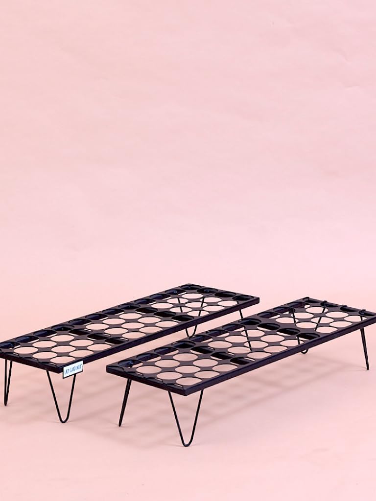 See full amazon price history chart for Lazy Gardener Value Metal Stands | Heavy Duty Rectangle Metal Stand | Anti-Rust Coating Metal Plant Stand for Balcony, Indoor & Outdoor Home Gardene (Set of 8) Lazy Gardener Value Metal Stands | Heavy Duty Rectangle Metal Stand | Anti-Rust Coating Metal Plant Stand for Balcony, Indoor & Outdoor Home Gardene (Set of 8) (B0CVLCTR51) Amazon Price History, Amazon Price Tracker