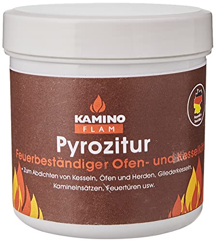 Kamino-Flam 333316 Ofen- und Kesselkitt 500 g Dose