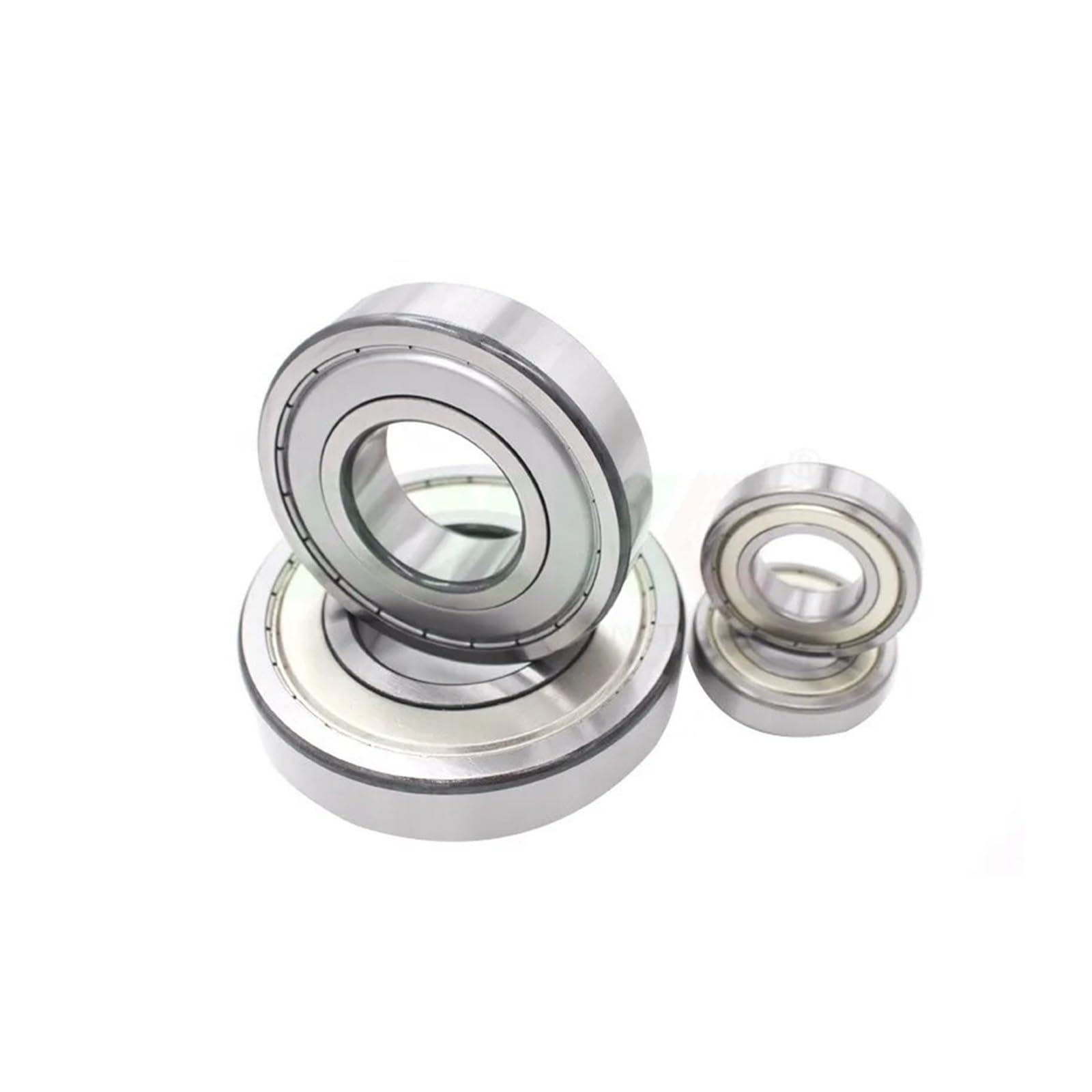 KNIUWMBMH 2PCS 6000 6001 6002 6003 6004 6005 6006 6007 6008 RS 2RS Z ZZ Deep Groove Ball Bearing(Iron Cover,/-6004-20X42X12MM)