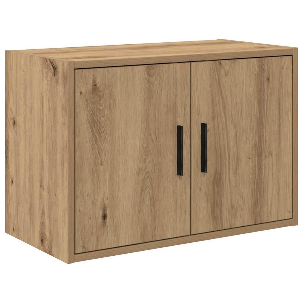 vidaXL Garagen-Wandschrank Artisan-Eiche, Lager- und Aufbewahrungsschrank
