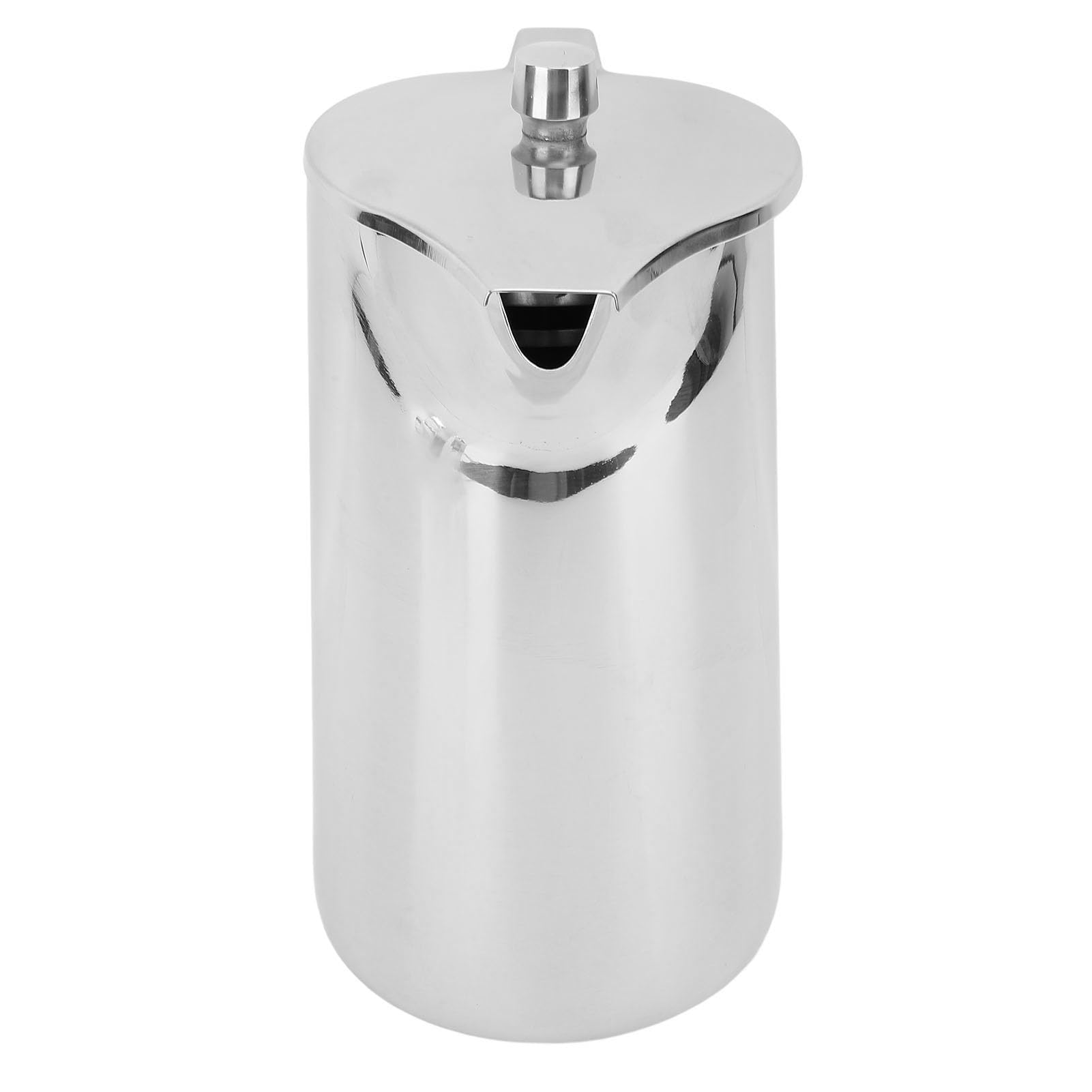 Goshyda Tetera de Acero Inoxidable Jarra de Agua de 2 Litros con Ergonómico Jarra para Bebidas Frías y Jugo, Gran Capacidad, Acero Inoxidable 304: Hecha de Material Duradero y Anticorrosión