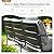 Sophia & William Patio Furniture Sets with 45" Gas Fire Pit Table Outdoor Metal Conversation Sets for 5, 2 x Swivel Cushioned Patio Sofa Chairs, 1 x 3-Seat Sofa 4 Pieces for Lawn Backyard Grey