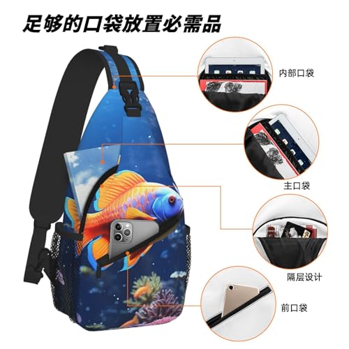 Morrales Urbana para Senderismo Sling Bag miniatura 6
