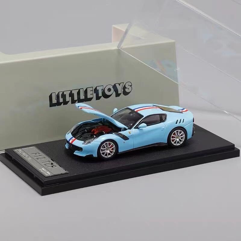 Amazon.com: 1/64 little toy Ferrari F12 TDF Hood Openable Light