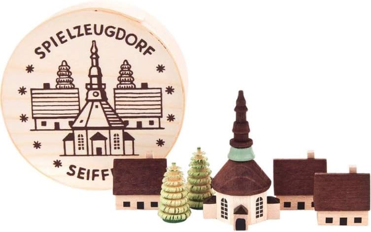 070-018 Dregeno Chip Box-Village-1.75" H W x 3.25" D, Brown