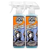 Chemical Guys Tire Kicker Sprayable Extra Glossy Tire Shine - Dry-to-the-Touch Dressing for Rubber, Vinyl, and Plastic - Safe for Cars, Trucks, SUVs, Motorcycles, and RVs - 16 oz (2 Pack)