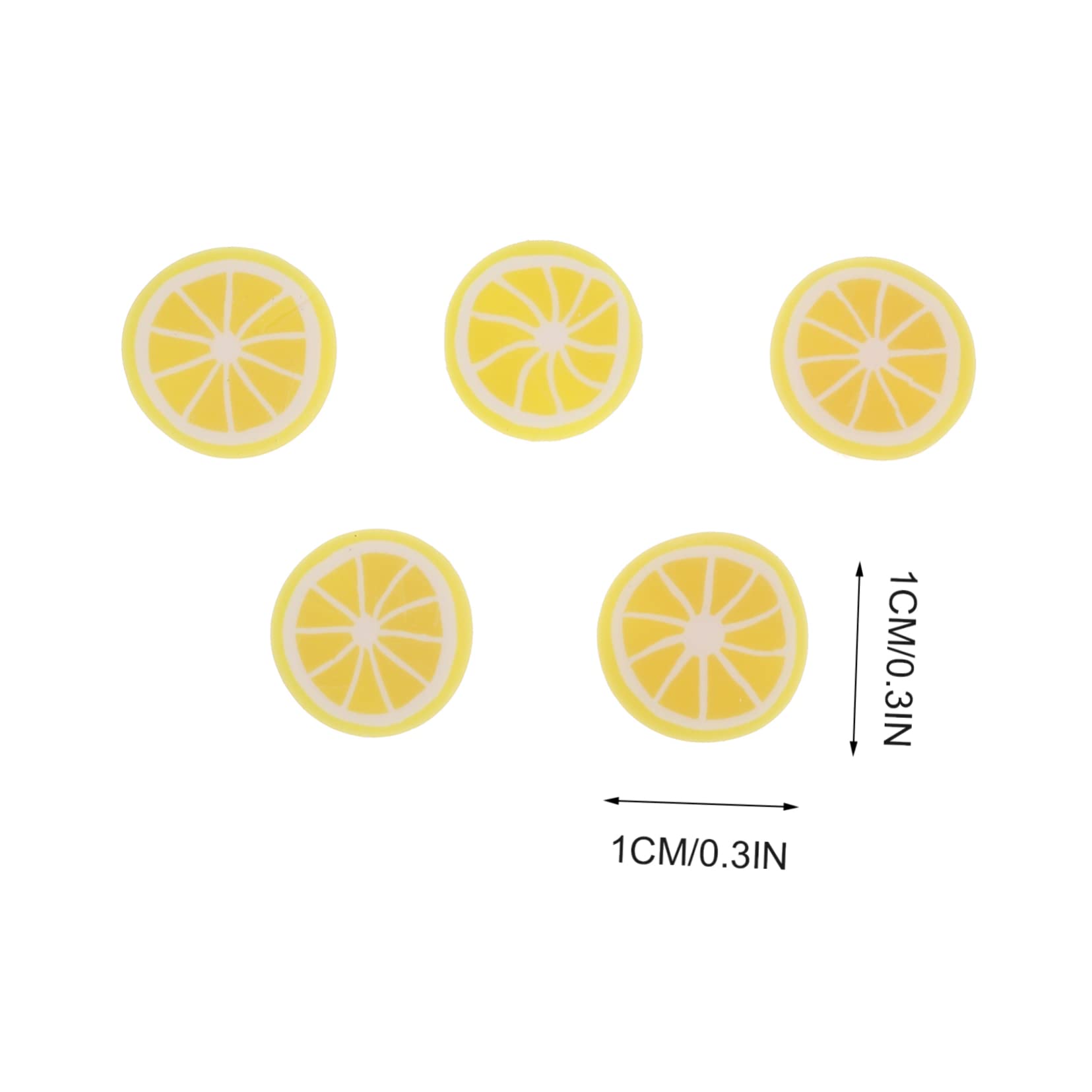 HOMSFOU 200 Cuentas Sueltas de Arcilla Polimérica para Pulseras y Collares, Cuentas Decorativas DIY para Joyería, Agujero para Cuerdas y Bordes Redondeados