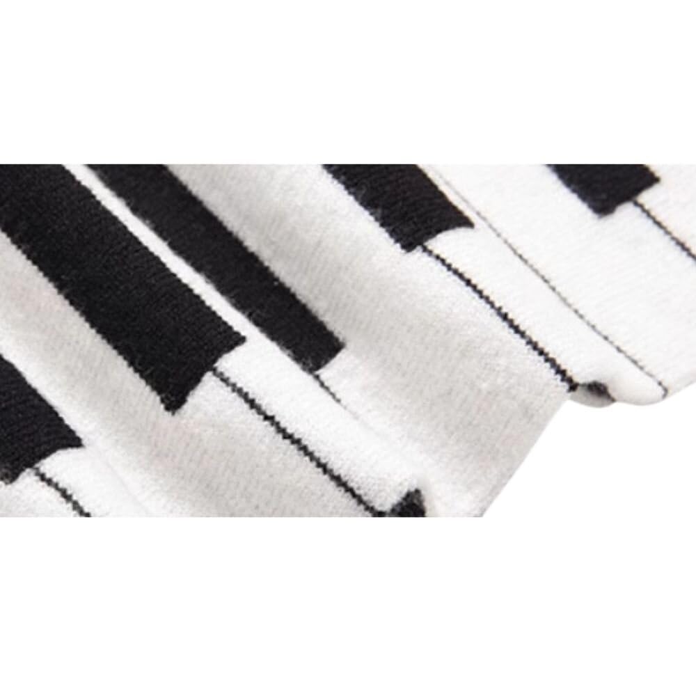 mugesh Schal Tastatur - schönes Geschenk für Musiker