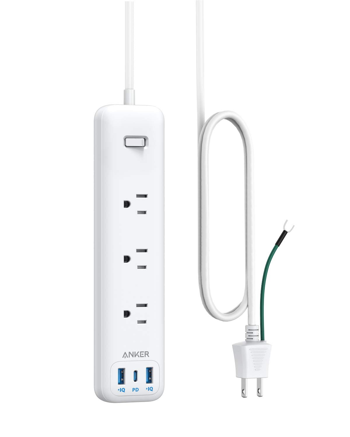 Amazon.co.jp: Anker PowerPort Strip PD 3（USBタップ 電源タップ