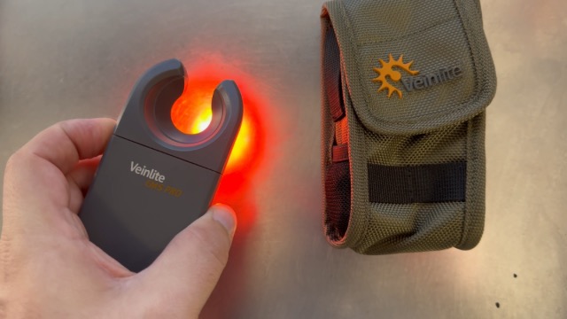 Watch Honest review of the Veinlite Ems Pro with carrying case on
