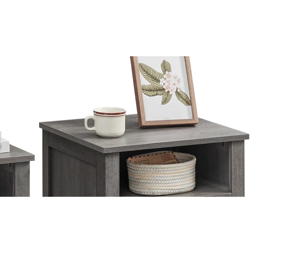 Amazon.com: VASAGLE LIRY Collection - Farmhouse Nightstand, Barn