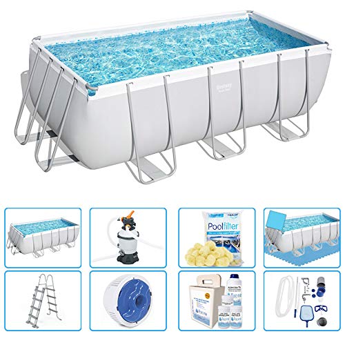 Schwimmbad oberirdisch Bestway POWER STEEL 4,12 x 2,01 x 1,22 m - KIT PRO – Bild 3