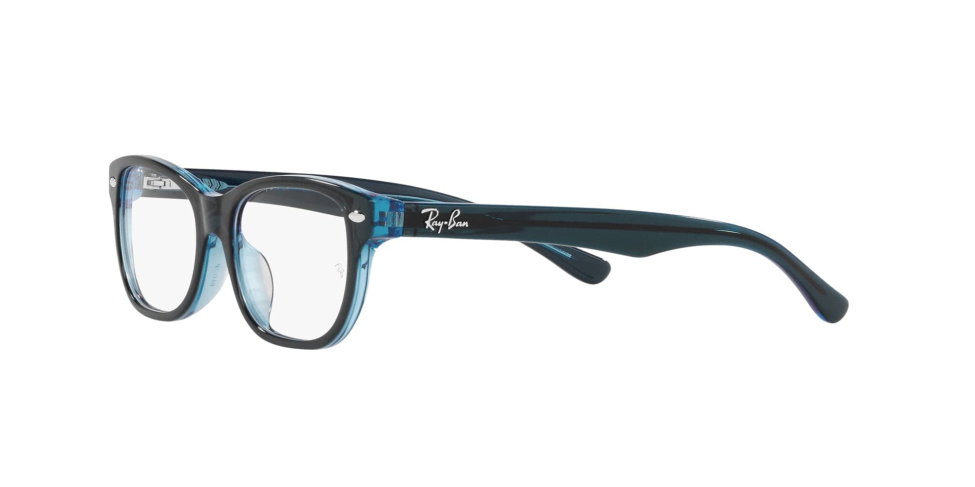 Ray-Ban Dziecięce oprawki do okularów korekcyjnych Ry1555f Low Bridge Fit Square