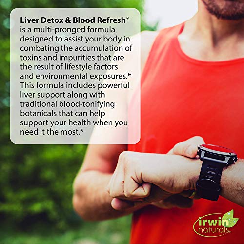 Irwin-Naturals-Liver-Detox-Blood-Refresh-Powerful-Herbal-Whole-Body-Cleanse-Detox-with-540mg-Milk-Thistle-Dandelion-Echinacea-Turmeric-More-Antioxidant-Support-60-Liquid-Softgels
