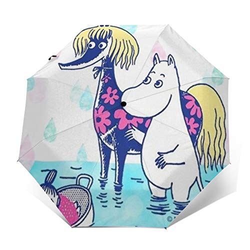 自動折り傘 Moomin ムーミン メンズ レディース 耐強風 人気新品 ワンタッチ 梅雨対策 晴雨兼用 日傘 超撥水 自動開閉 大きい 頑丈な ビッグサイズ ギフト 大きい 折り畳み傘 自動開閉