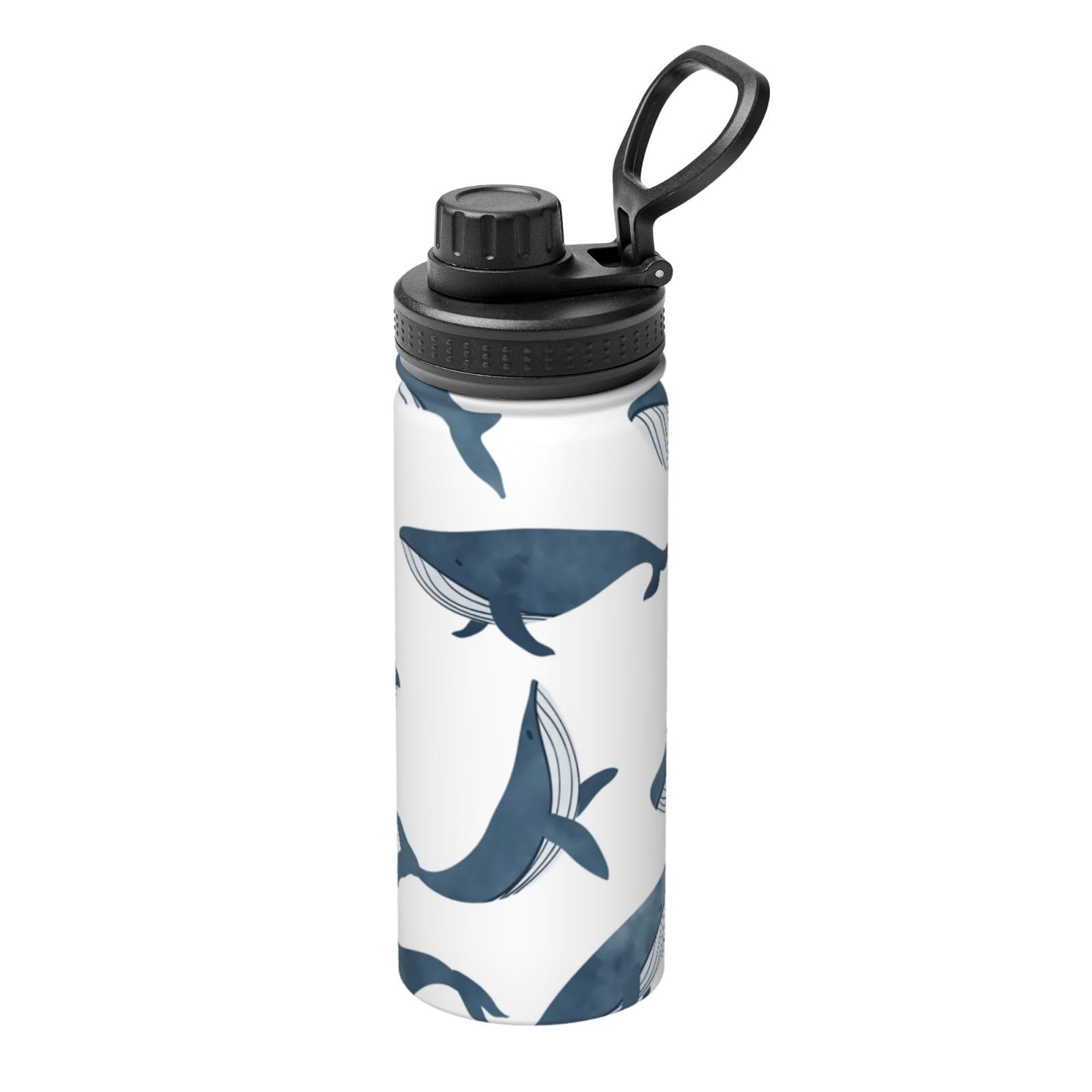 水筒カバー　サメとお魚柄 水筒カバー サメとお魚柄