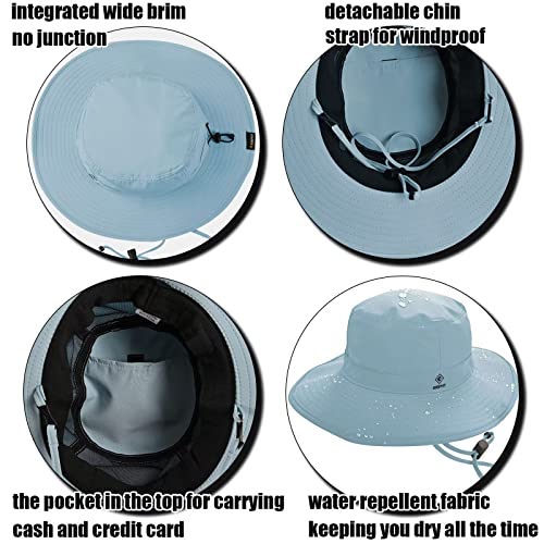 Image of Fishing Hat for Mens Sun Hat Wide Brim Bucket Hat SPF UV Protection XL XXL Large Size Big Head Hiking Beach Safari
