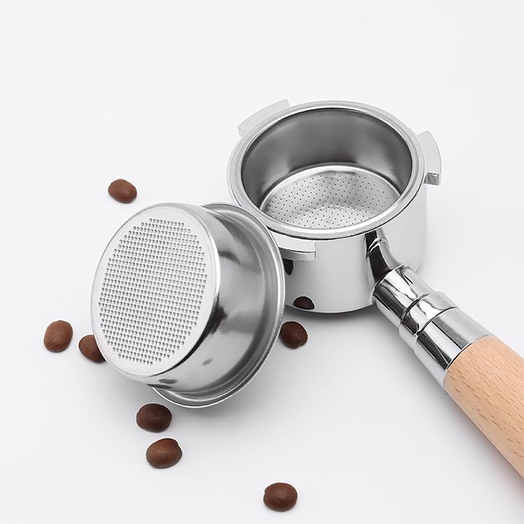 Filtre Café 51mm Acier Inox - Pour Machine Expresso - Portafilter Monocouche