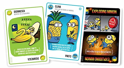 Asmodee - Exploding Minions - Gioco da Tavolo dai Creatori di , Party Game, 2-5 Giocatori, 7+ Anni, Edizione in Italiano - Gadget - Immagine 6