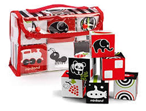 Miniland First Senses: Set 6 Cubes 97313, 7x7 centimeters - Image 4