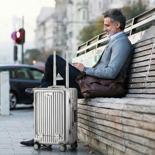 VATILIN 20 Inch Aluminium Frame Carry On