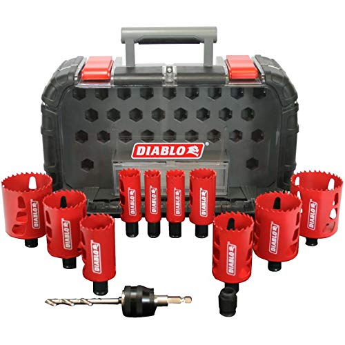 14 Piece Bi-Metal Snap Lock Hole Saw Set