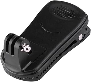 Mikikit Backpack Camera Clip Camera Mount Camera Backpacks Sport Backpack Camera Backpack Mount Backpack Shoulder Strap Mount Backpack Clamp Mount Black To Rotate Sports Camera Accessories