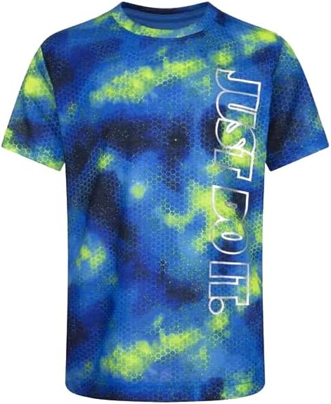Nike Dri-Fit Boys Tee Shirt Short Sleeve Just Do It JDI