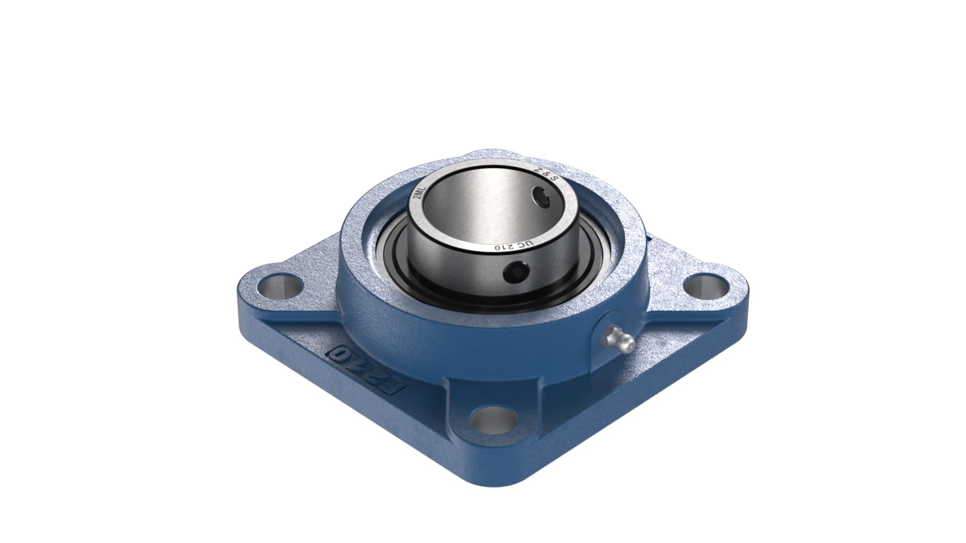 4 cuscinetti UCF 210 foro 50 mm 4 fori flangia Y unità di cuscinetti UCF210 [Z&S]