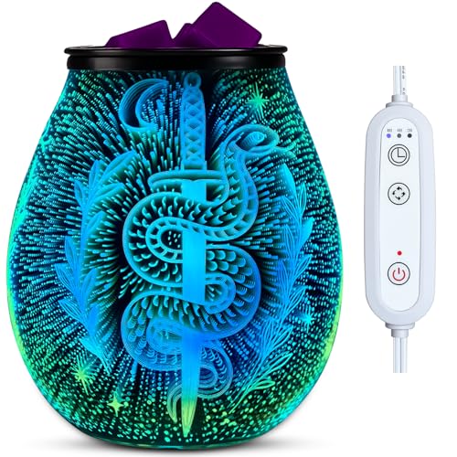 50% Off Leyoue 3D Glass Fireworks Wax Melt Warmer - Image 2