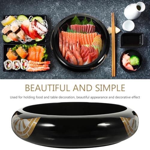 Bandeja para sushi de plástico reutilizable miniatura 6