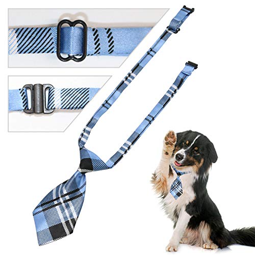 YUEPET 30 Pieces Pets Dog Bow Ties & Neckties Assorted Adjustable Dog Bow Ties Birthday Photography Festival Party Neckties Pet Costume Necktie Collar Grooming Accessories for Puppy Dogs Cats