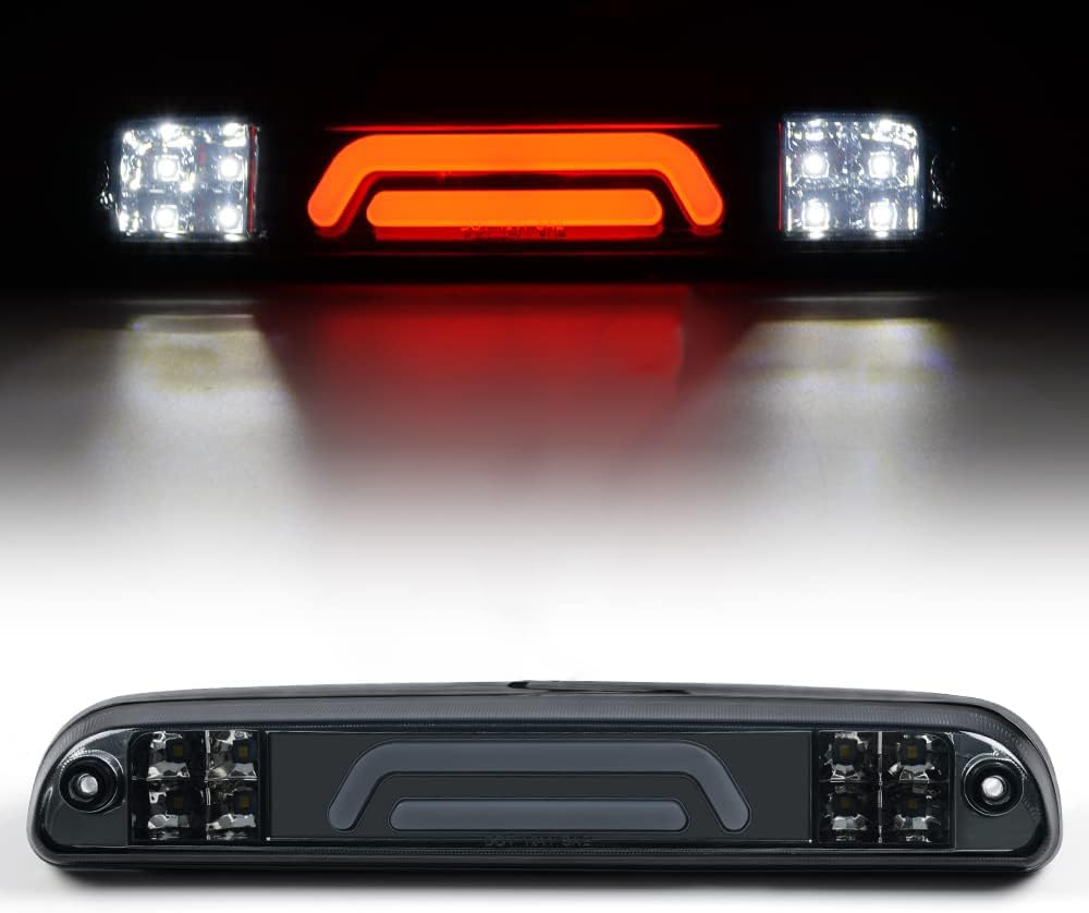 1PC LED Rear Stop 3rd Brake Light For 93 11 Ford Ranger 99 16 F250 F350 Smoke Le - Foto 9