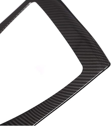 Miniatura 8 de YIWANG Pegatinas de marco de luz de lectura frontal interior ABS estilo fibra de carbono para BMW X3 F25 2011-2017, X4 F26 2014-2017,5 Series F10