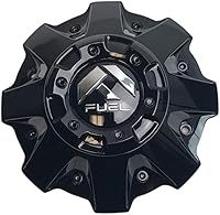 Vista 1 de Fuel Offroad Wheels 1001-63GBR - Tapa central negra brillante con remaches negros